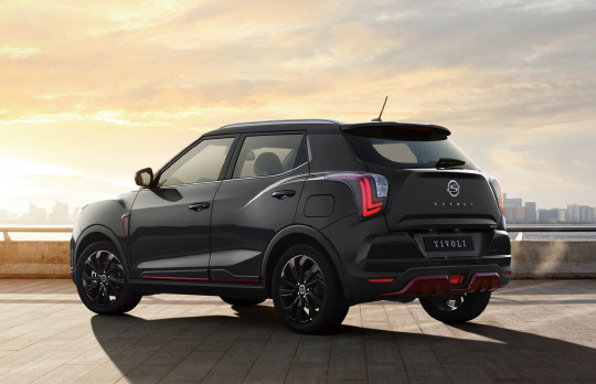 티볼리 R-플러스 블랙. 쌍용자동차 제공